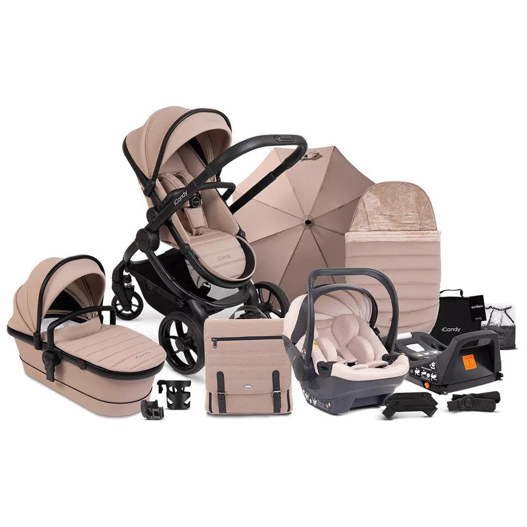 iCandy Peach 7 Complete Travel System with iCandy Cocoon - Image 2