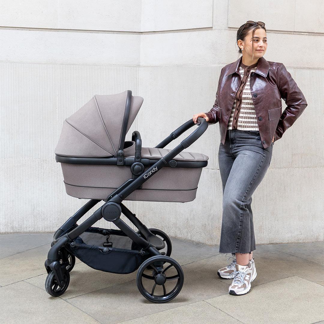 iCandy Peach 7 Pushchair & Carrycot - Porcini - Image 2