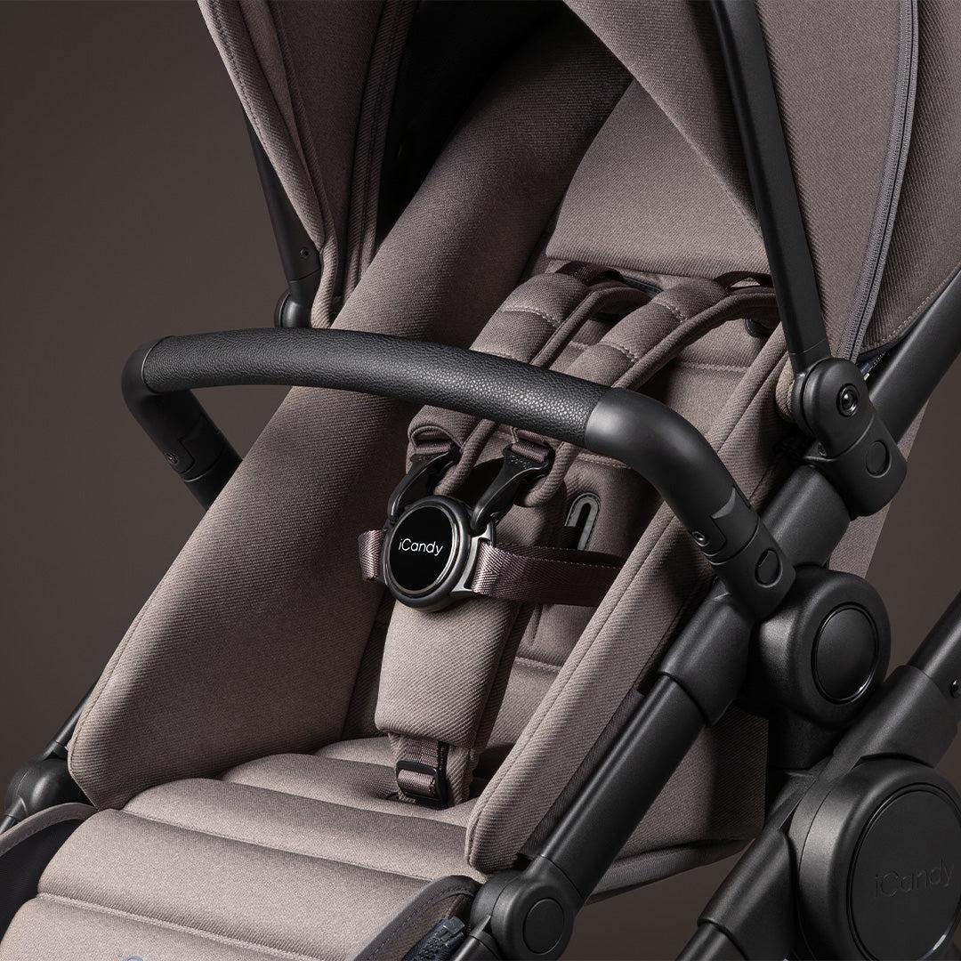 iCandy Peach 7 Pushchair & Carrycot - Porcini - Image 3