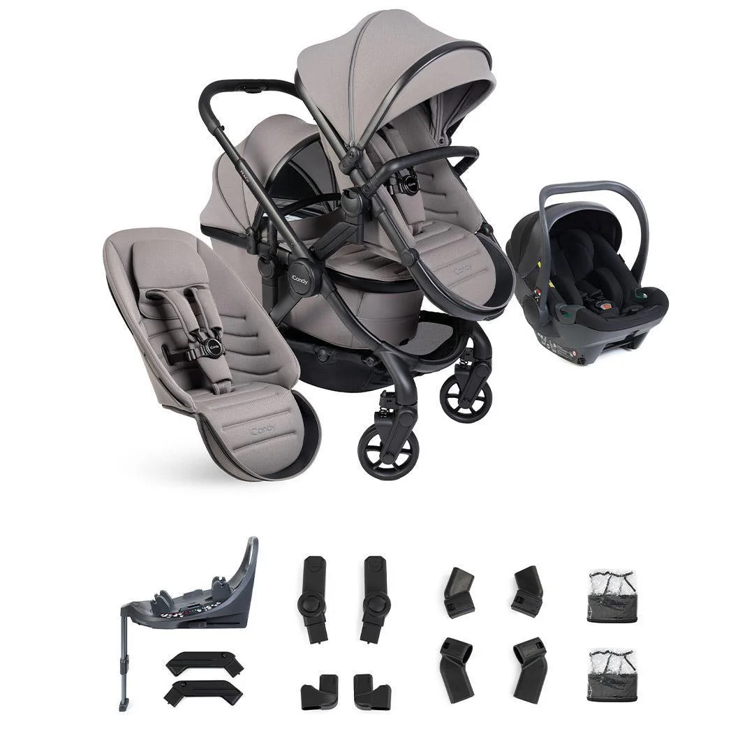 iCandy Peach 8 Double with Cocoon 360 and Base - Image 2