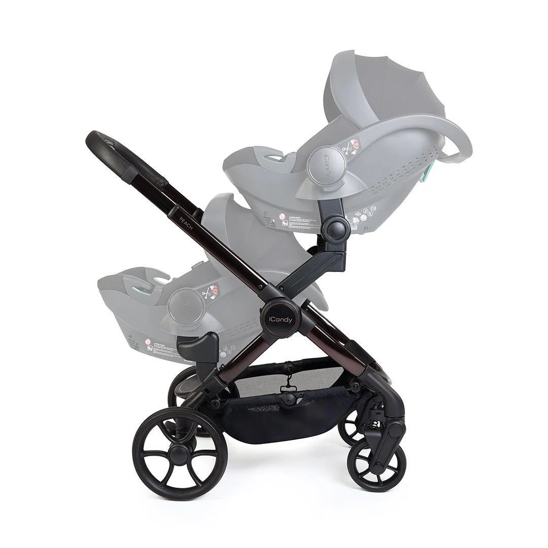 iCandy Peach 8 Editions Twin with Cocoon 360 and Base - Image 8