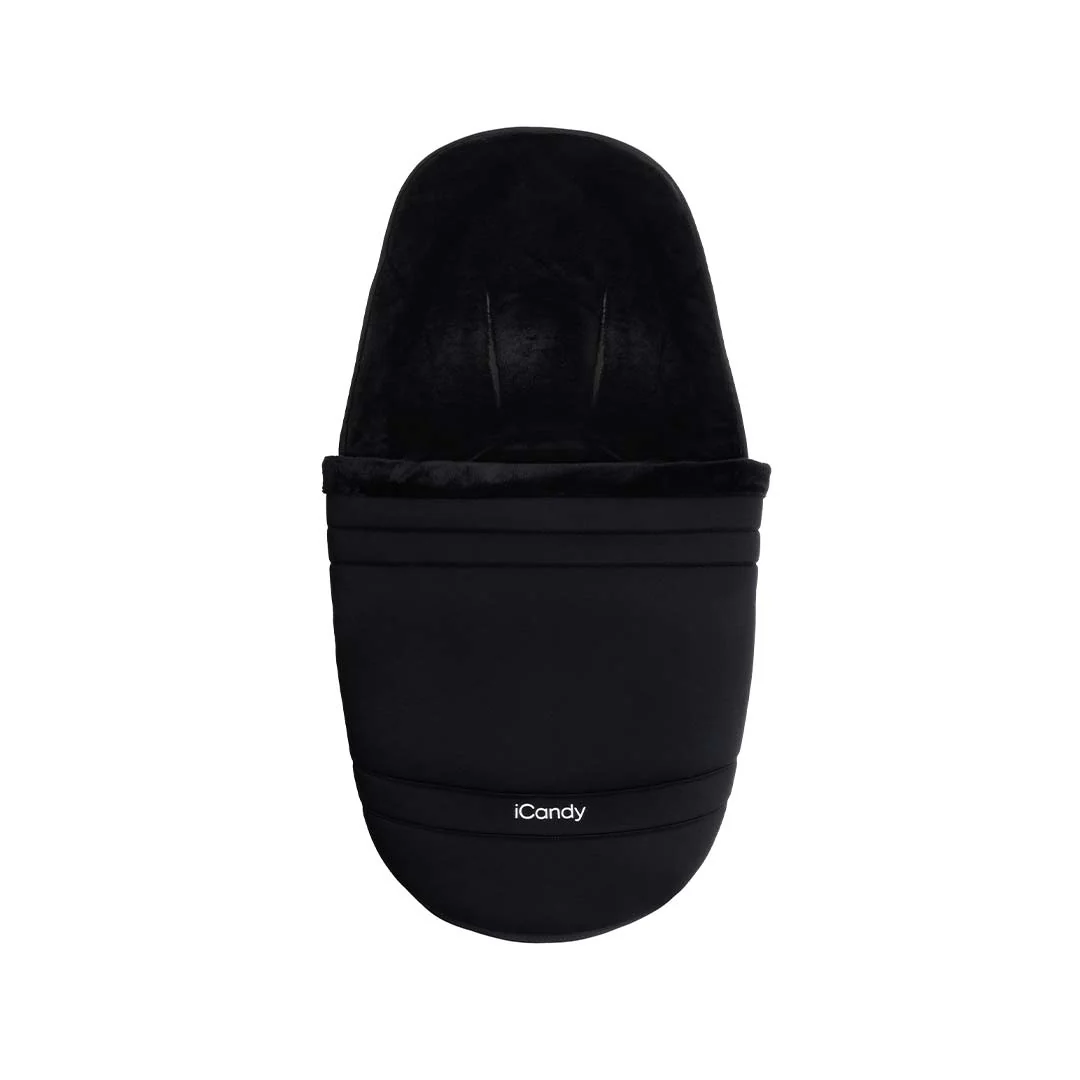 iCandy Pip Footmuff & Liner - Black