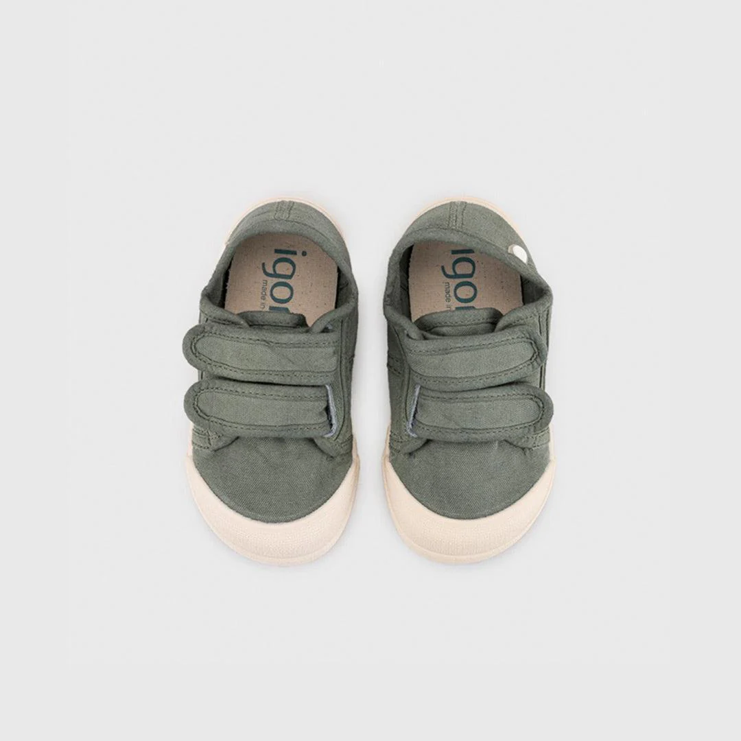 Igor Lona V Plimsole - Kaki - Image 2