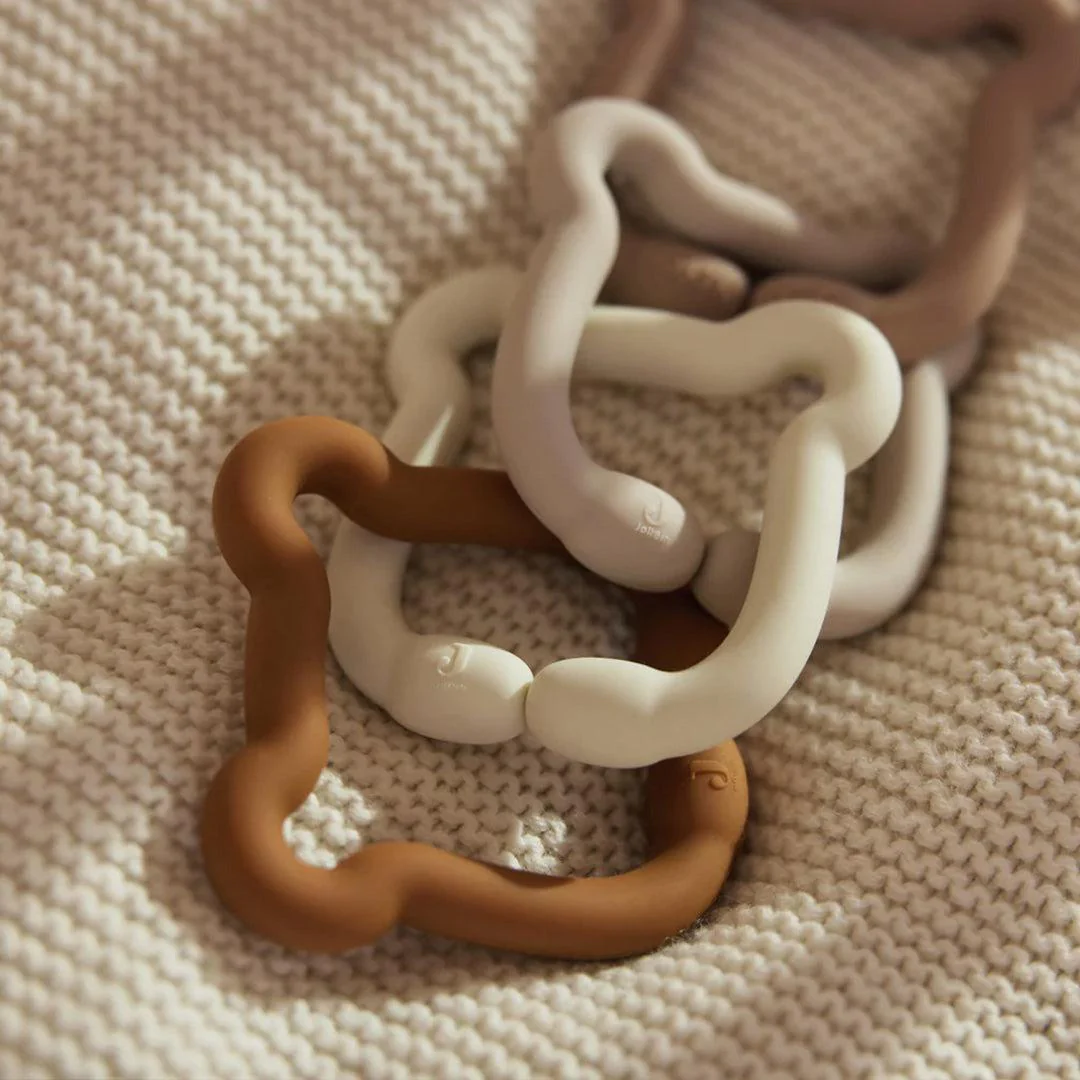 Jollein Loops Toy Silicone - Teddy Bear - Image 3