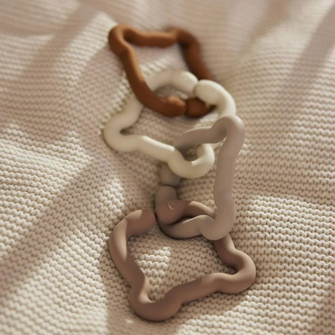 Jollein Loops Toy Silicone - Teddy Bear - Image 4