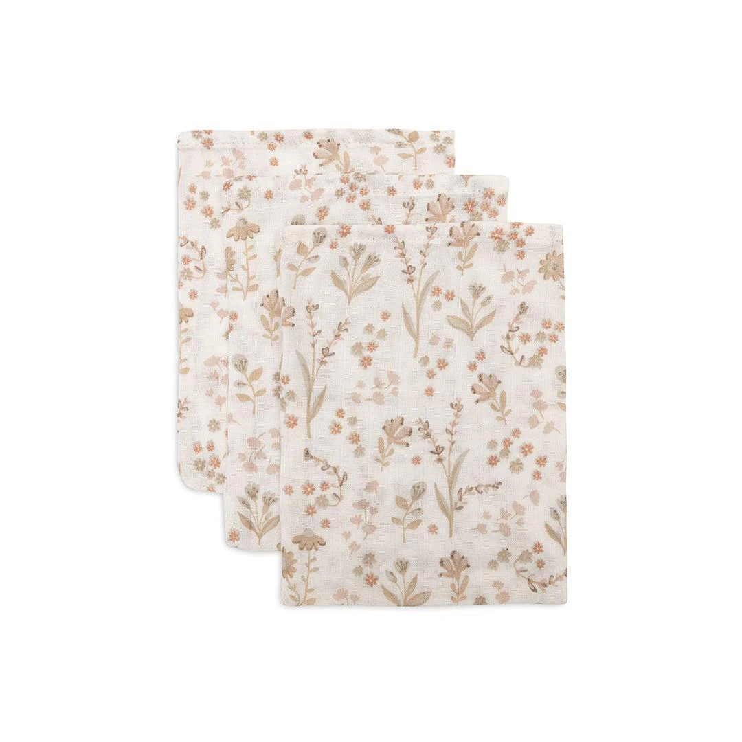 Jollein Washcloth Muslin (3pack) - Bloomy