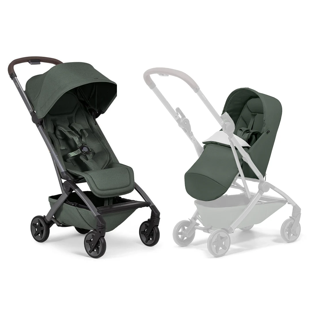 Joolz Aer2 Compact Stroller - Forest Green - Image 20