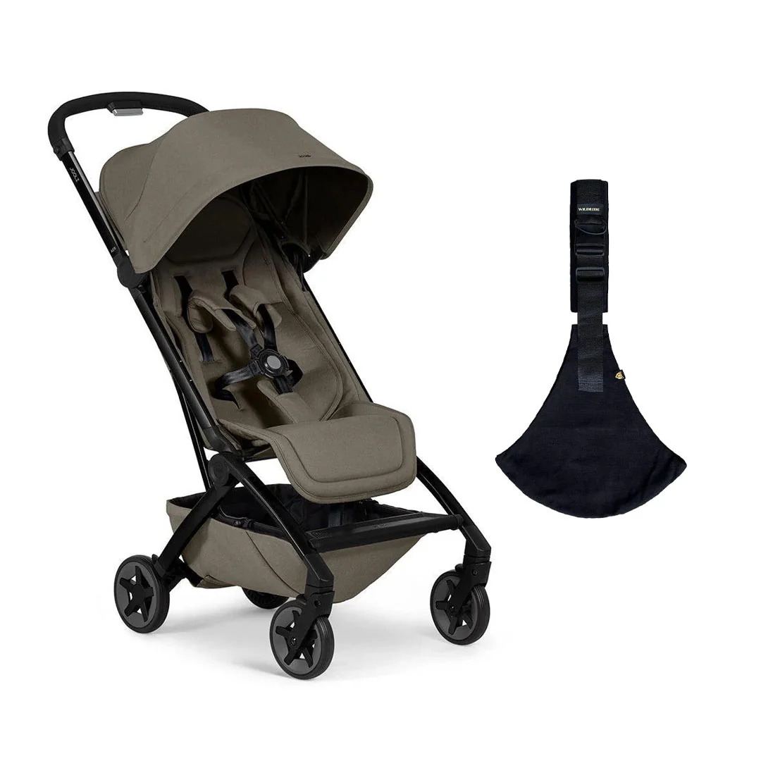 Joolz Aer2 Compact Stroller & Wildride Carrier - Hazel Brown