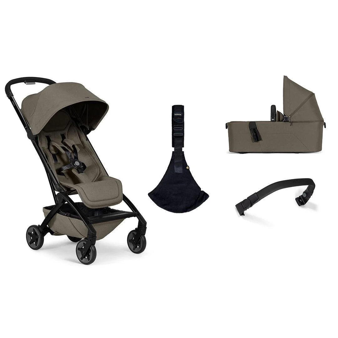 Joolz Aer2 Compact Stroller & Wildride Carrier - Hazel Brown - Image 22