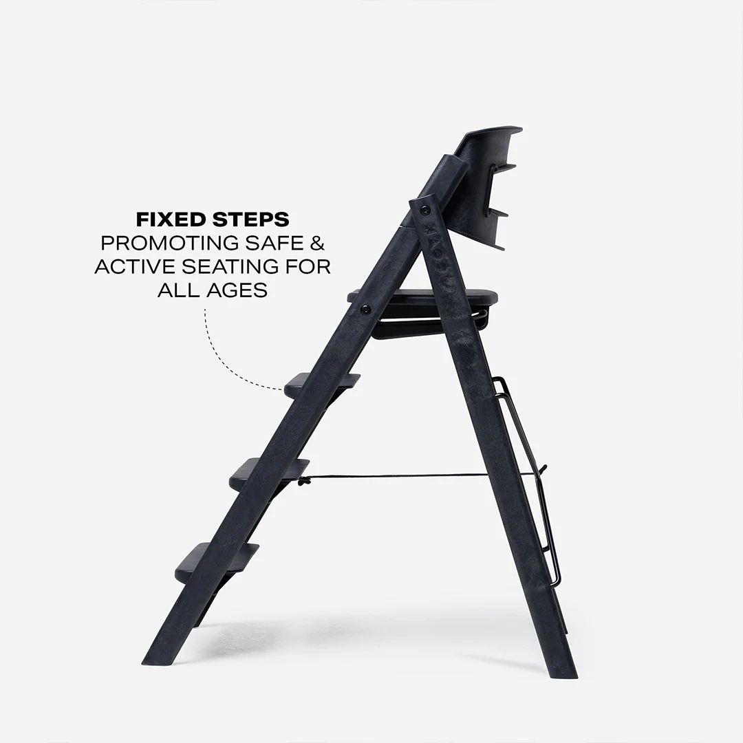 KAOS ReKLAPPĀ® Highchair - Charcoal Black - Image 3