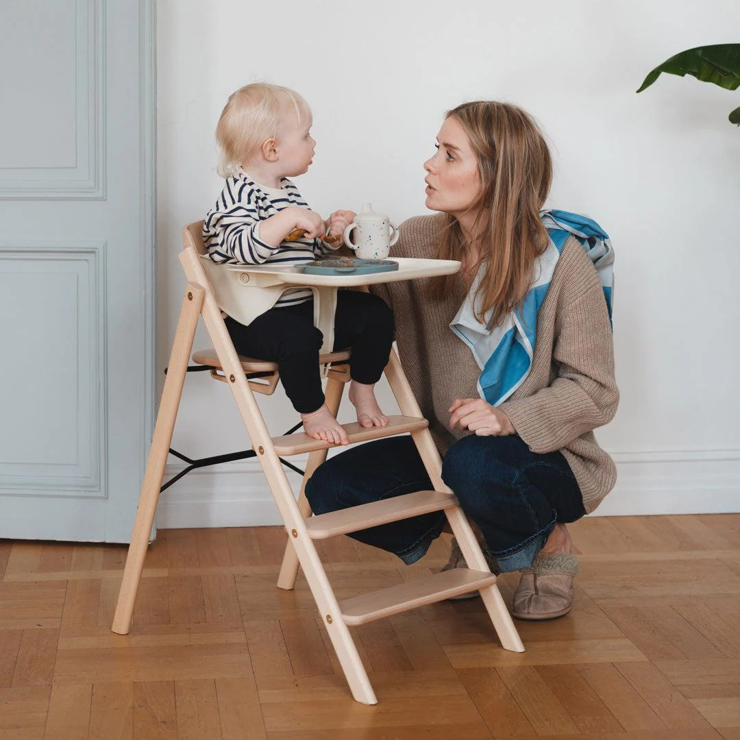KAOS KLAPP® Highchair - Beech - Natural - Image 2