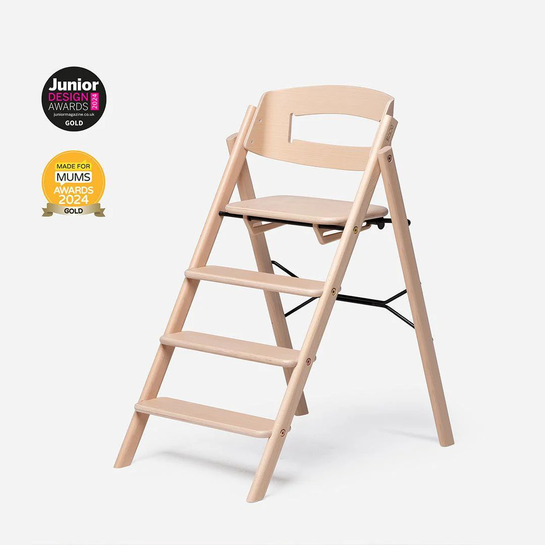 KAOS KLAPP® Highchair - Beech - Natural - Image 7