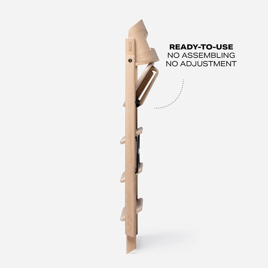 KAOS KLAPP® Highchair - Oak - Natural - Image 4
