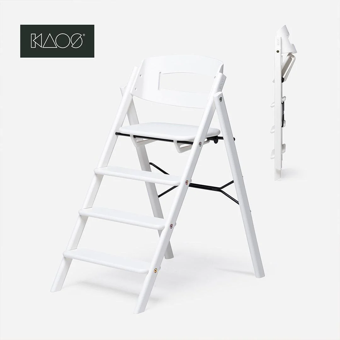 KAOS KLAPPĀ® Highchair - Beech - White