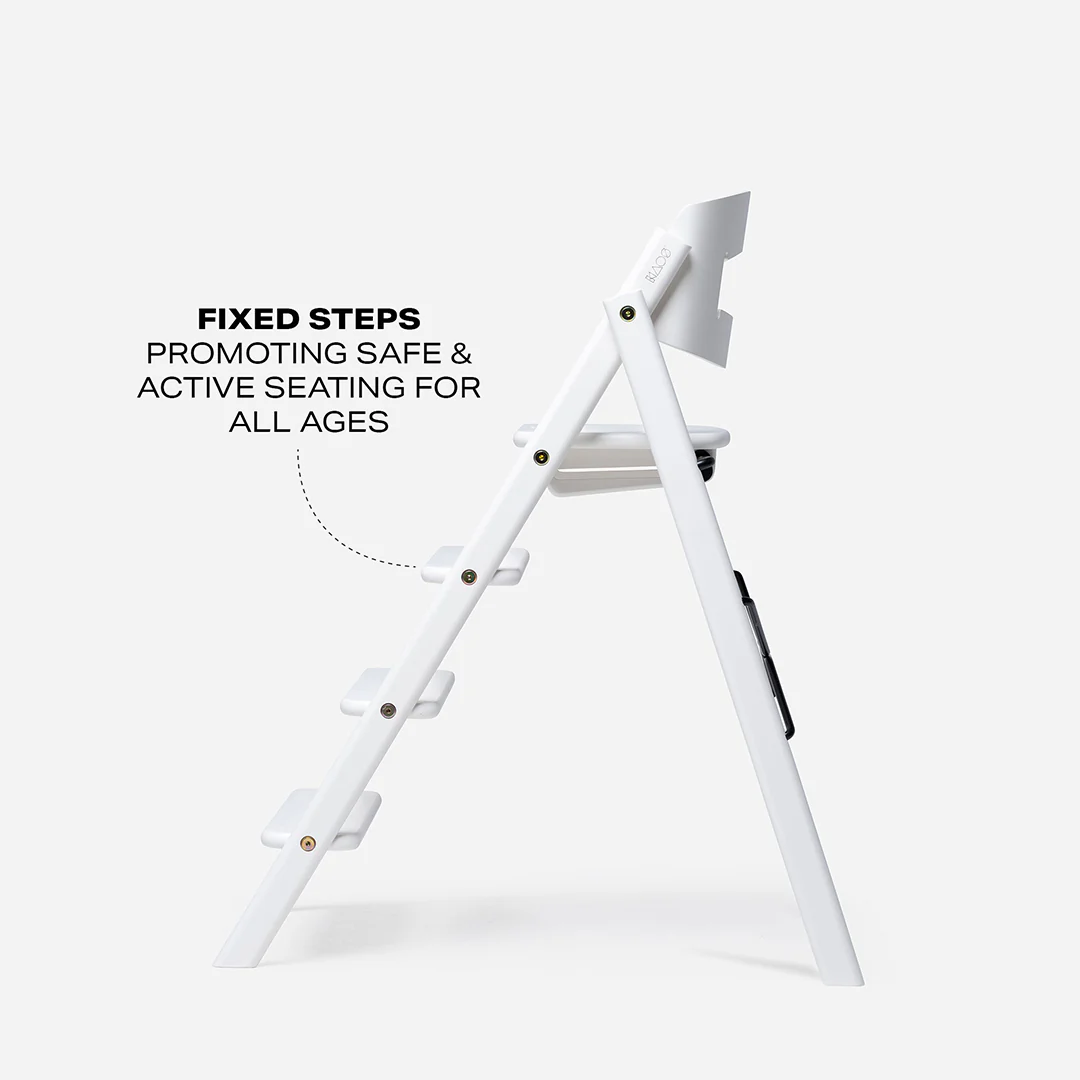 KAOS KLAPPĀ® Highchair - Beech - White - Image 2