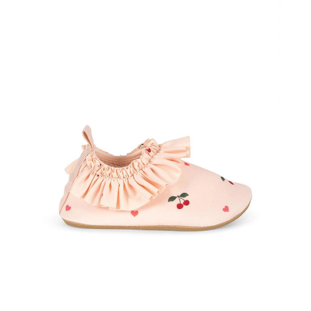 Konges Sløjd Merle Frill Swim Shoes - Cherry Coeir Rose - Image 2