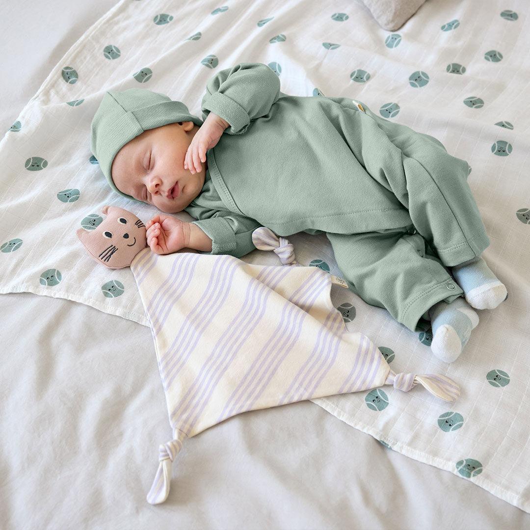Lassig Cuddle Cloth GOTS - Cat - Lilac - Image 6