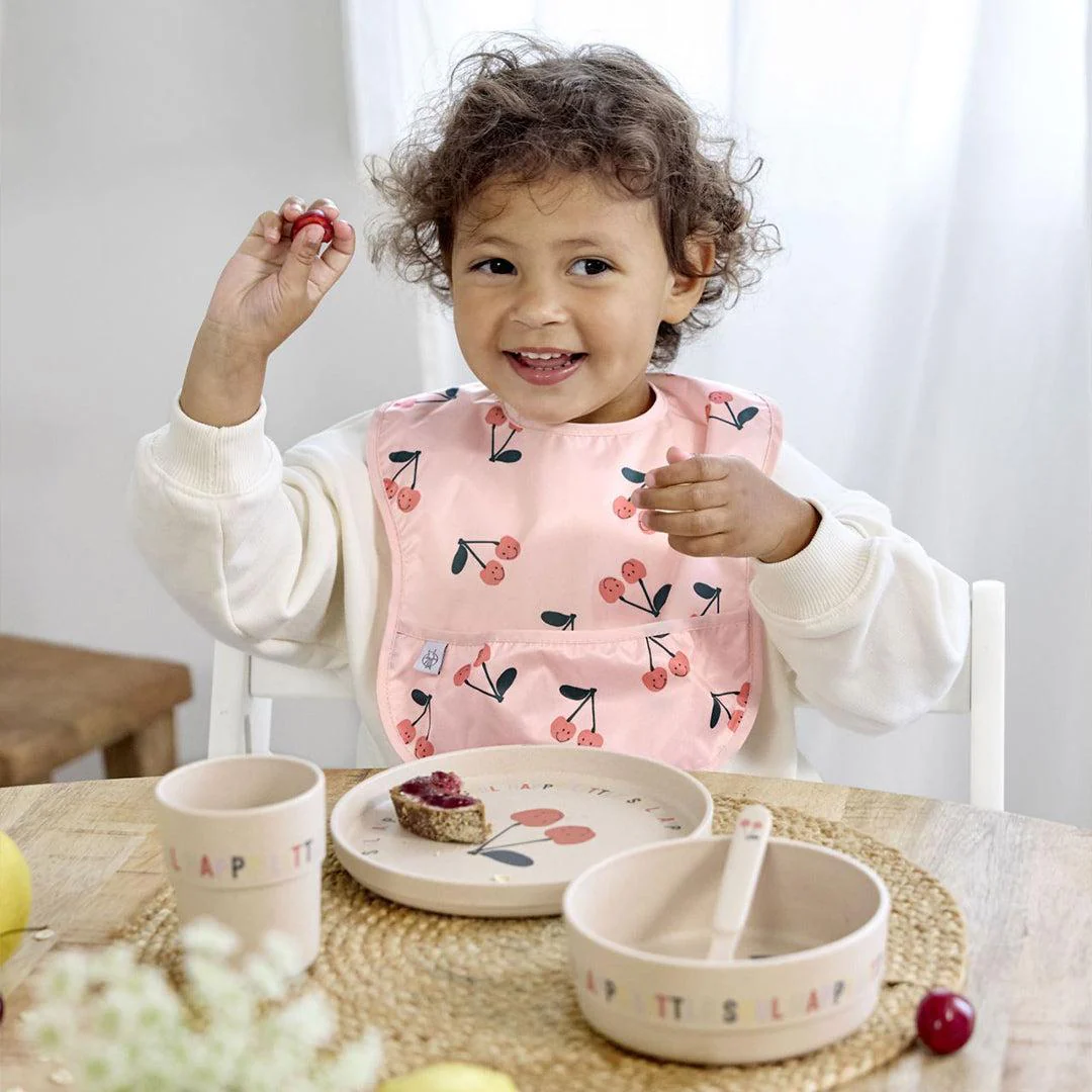 Lassig Dish Set Cellulose - Happy Fruits - Cherry - Image 2
