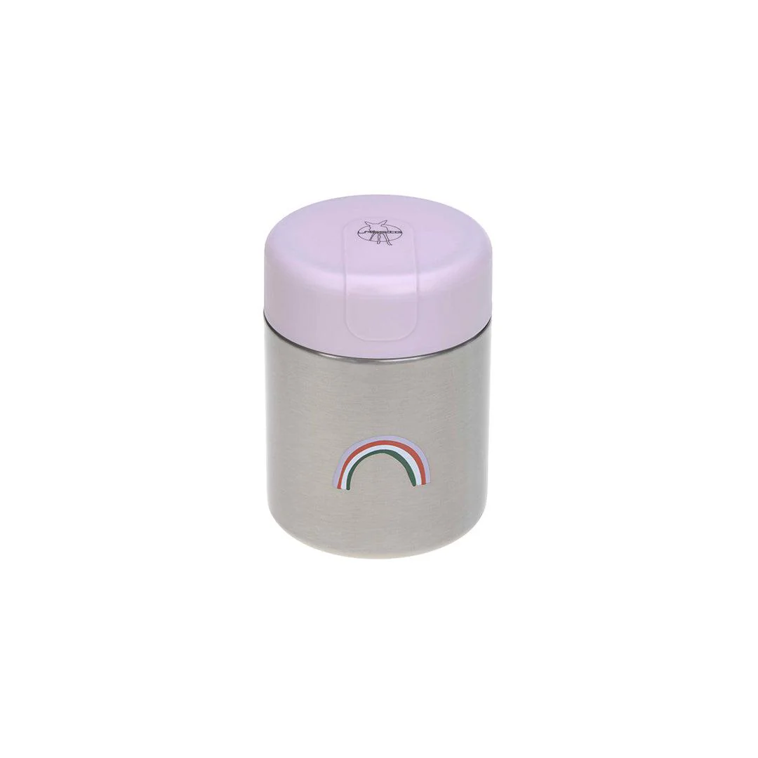 Lassig Food Jar - Happy Rascals - Hearts Lavender - Image 3