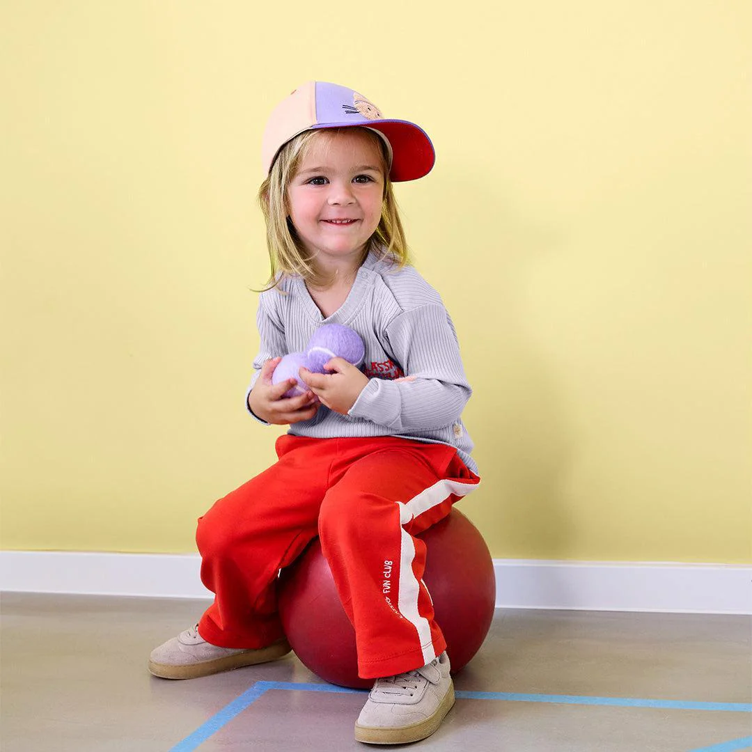 Lassig Kids Base Cap - Cat - Lilac - Image 4