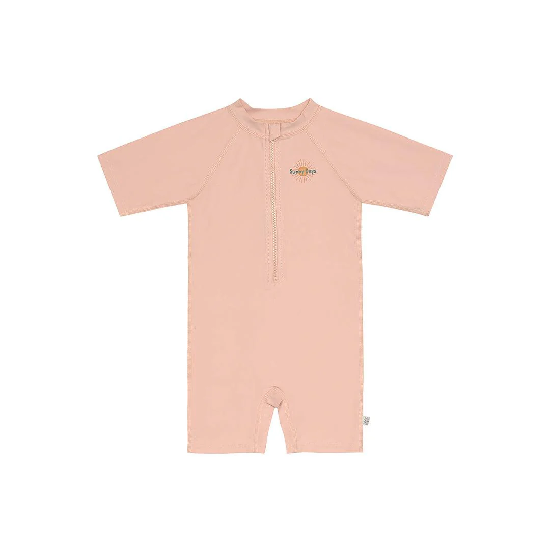 Lassig Short Sleeve Sunsuit - Pink