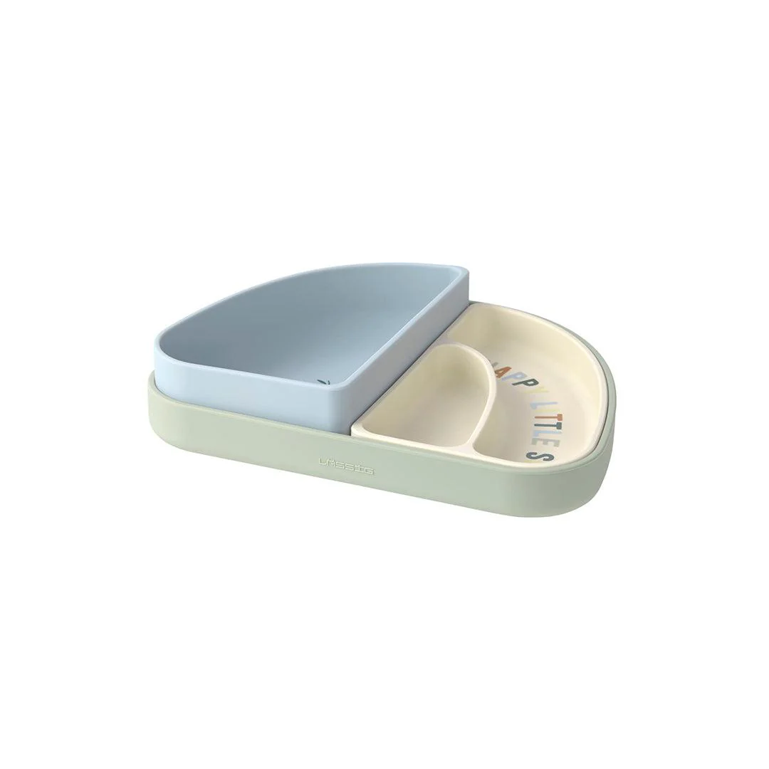Lassig Silicone Section Dish Set - Happy Fruits - Lemon - Image 6