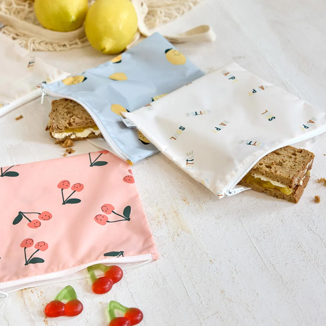 Lassig Snack Bag - Happy Fruits - Cherry - Image 3
