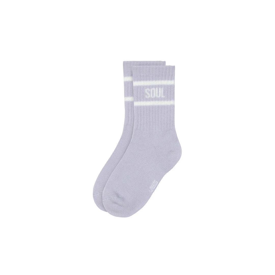 Lassig Tennis Socks - 3 Pack - Pastel Lilac - Peach - Image 6