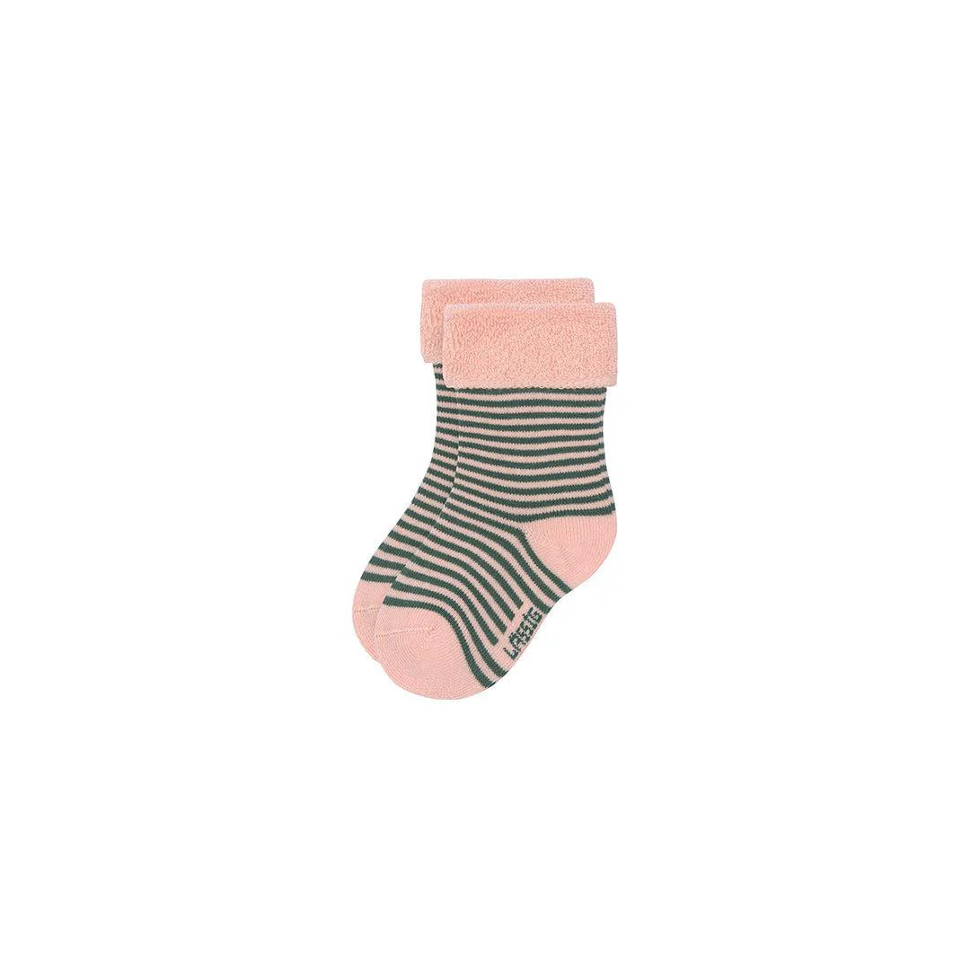 Lassig Terry Socks - 3 Pack - Peach - Cherry - Image 3