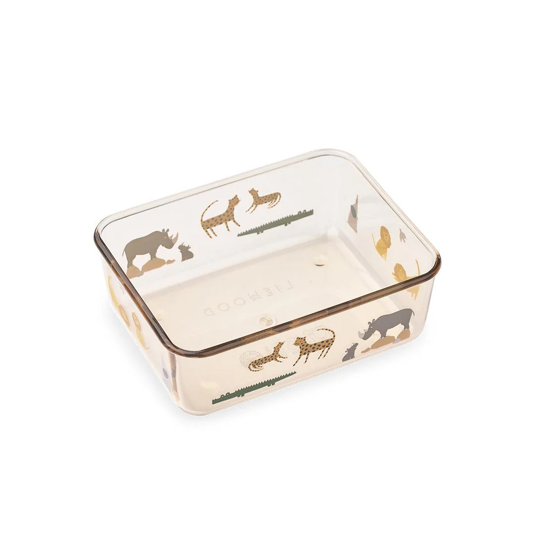 Liewood Ako Tritan Snack Box - All Together / Sandy - Image 2