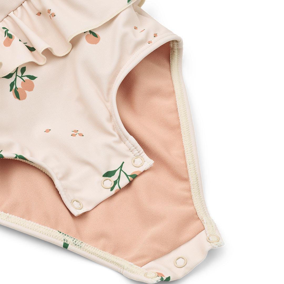 Liewood Amara Baby Printed Swimsuit - Peach / Sea Shell - Image 5