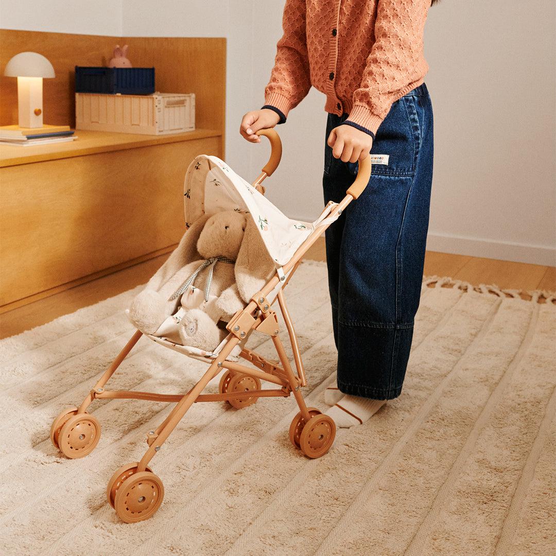 Liewood Elsie Doll Stroller - Peach - Sea Shell - Image 2