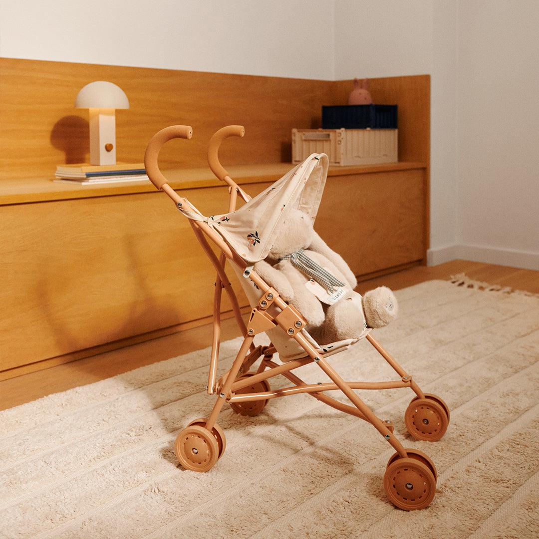 Liewood Elsie Doll Stroller - Peach - Sea Shell - Image 3