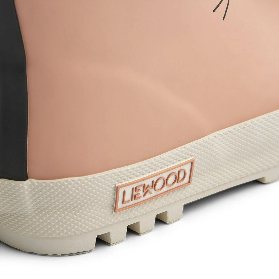 Liewood Jesse Thermo Rainboots (2023) - Tuscany Rose/Sandy - Image 4