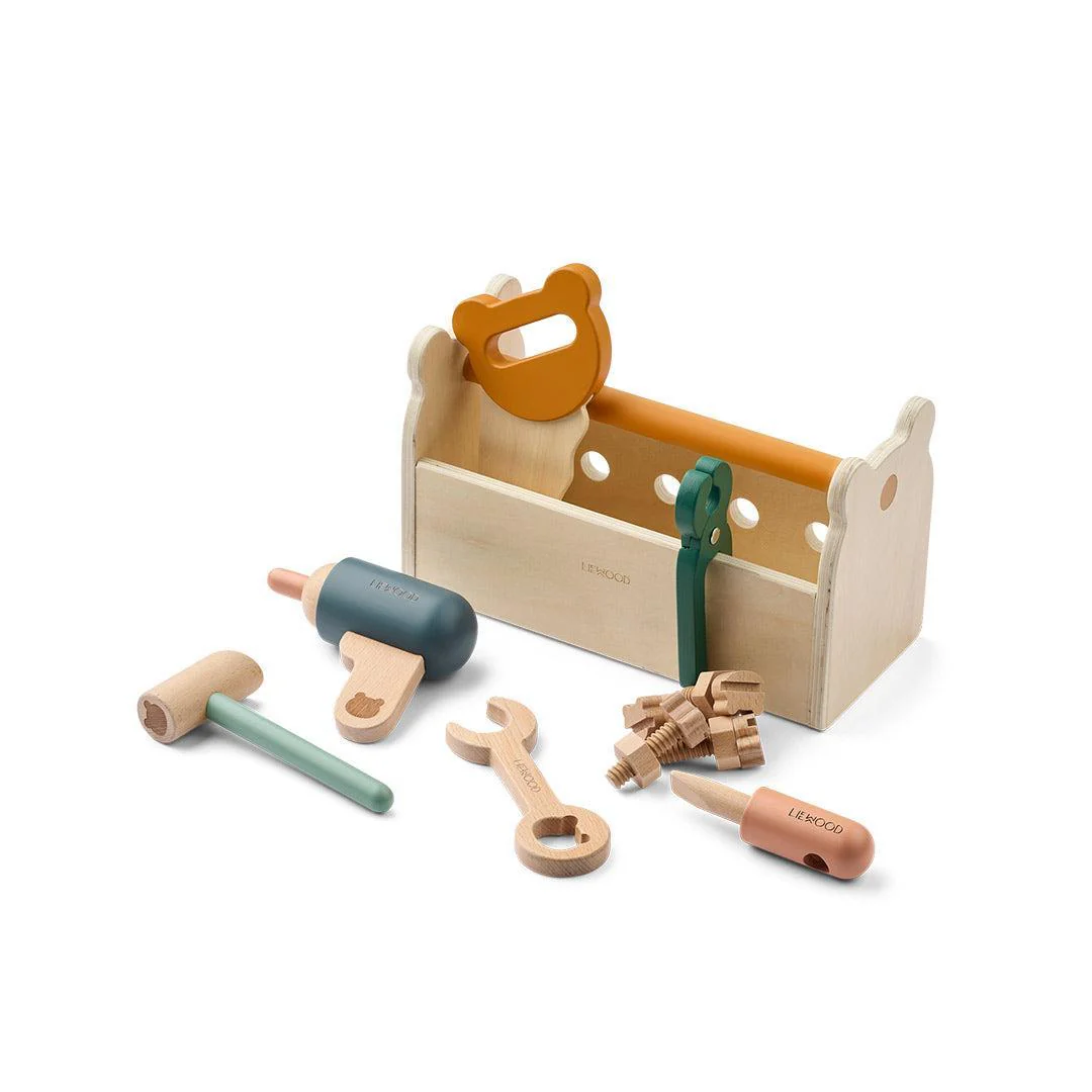 Liewood Luigi Tool Set - Green Garden Multi Mix