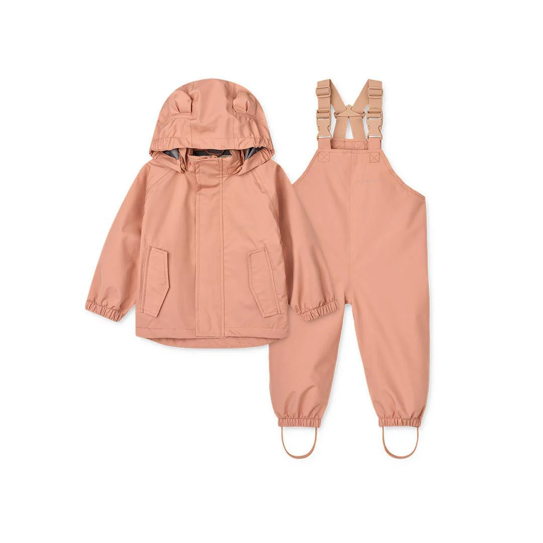 Liewood Manu Rainwear Set - Tuscany Rose