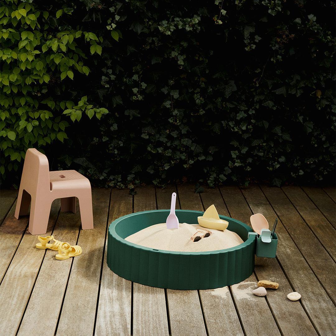 Liewood Saul Sandpit - Garden Green / Sandy - Image 3