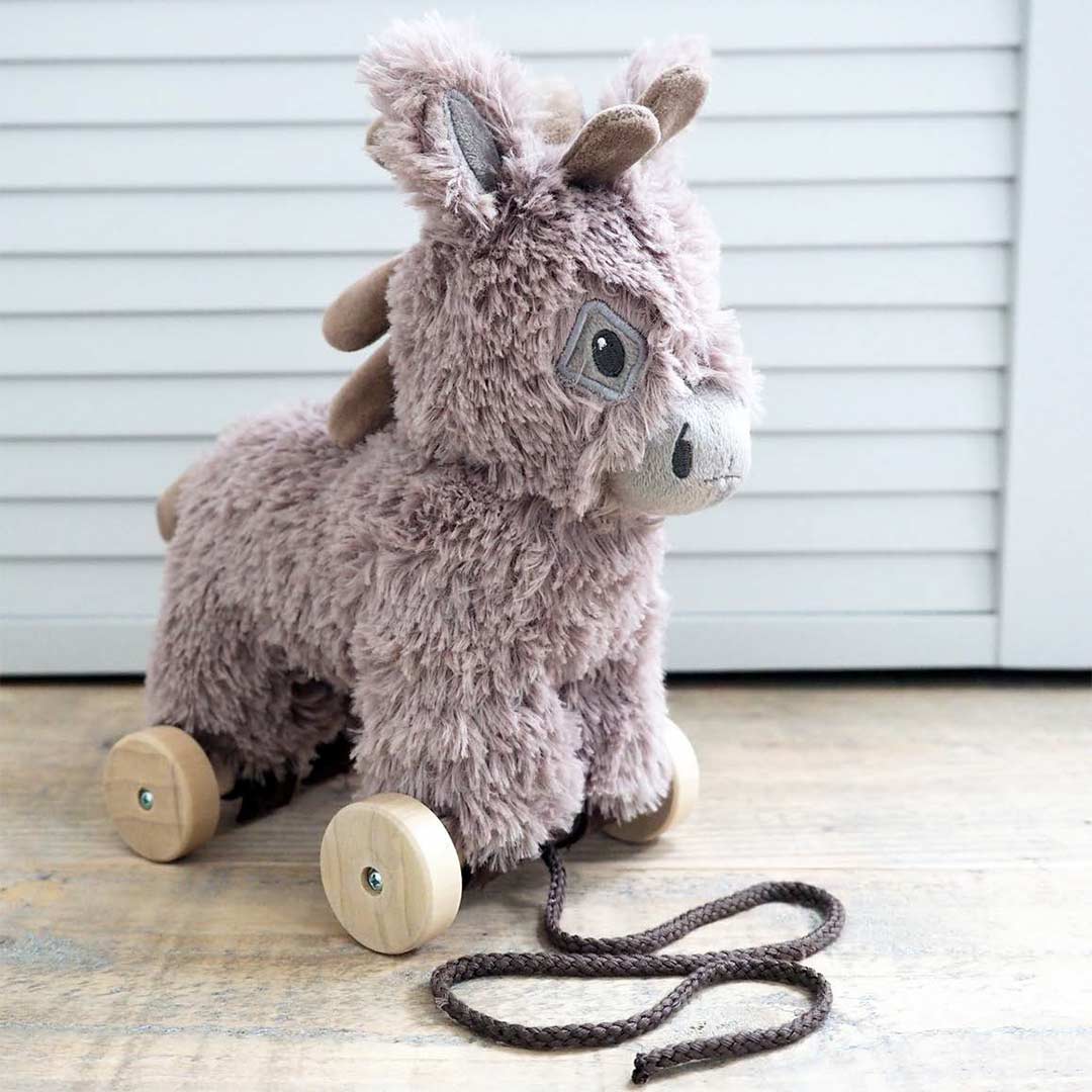 Little Bird Told Me - Pull-Along Donkey - Norbert (6m+) - Image 3