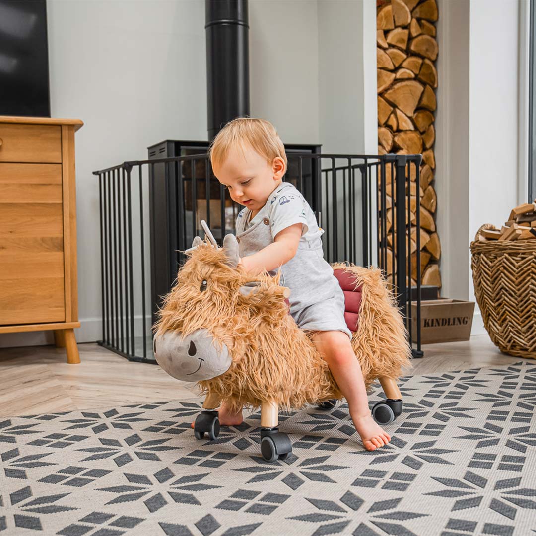 Little Bird Told Me - Ride-On Cow - Hubert (12m+) - Image 2