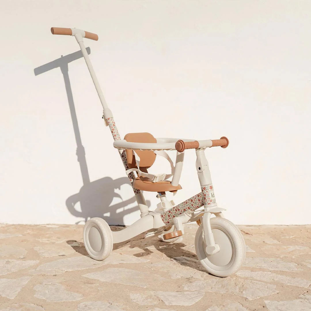 Little Dutch 4 in 1 Tricycle - Off White - Image 7