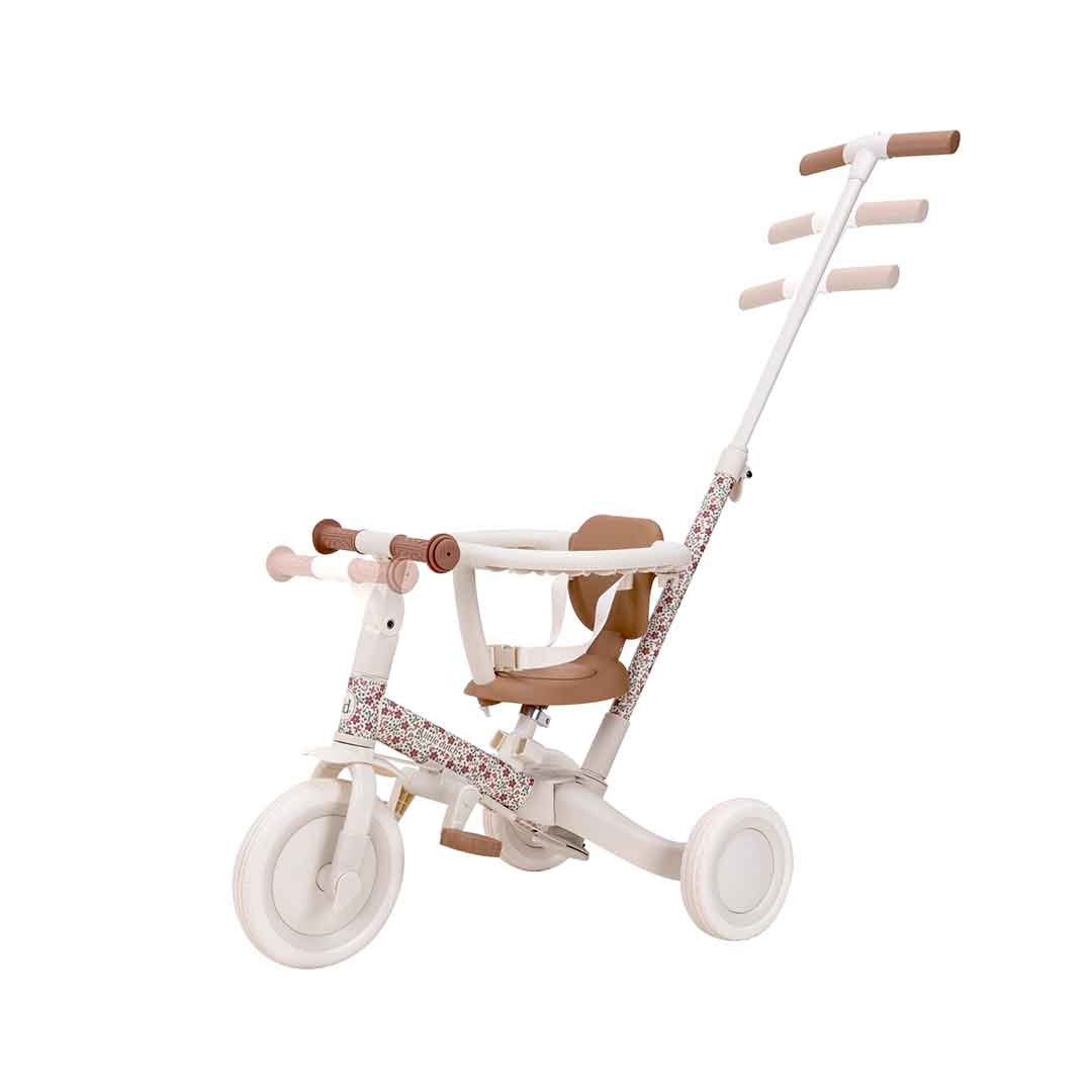 Little Dutch 4 in 1 Tricycle - Off White - Image 8