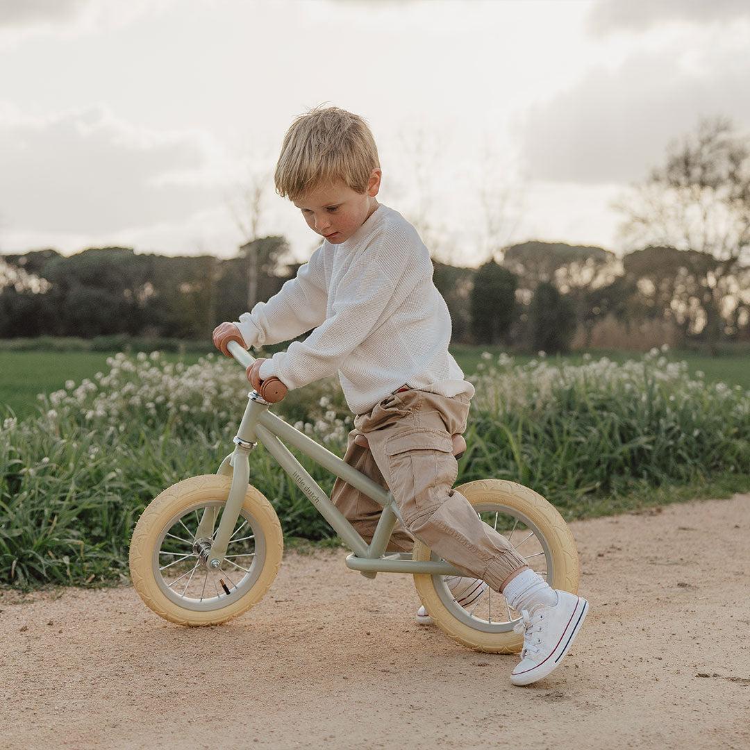 Little Dutch BalanceĀ Bike - Olive - Image 5