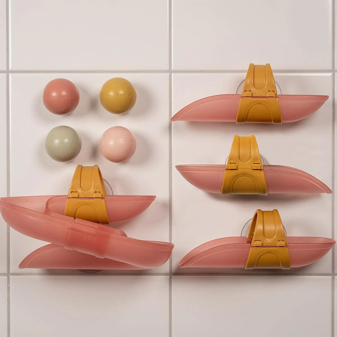 Little Dutch Bath Ball Track - Pink - Image 3