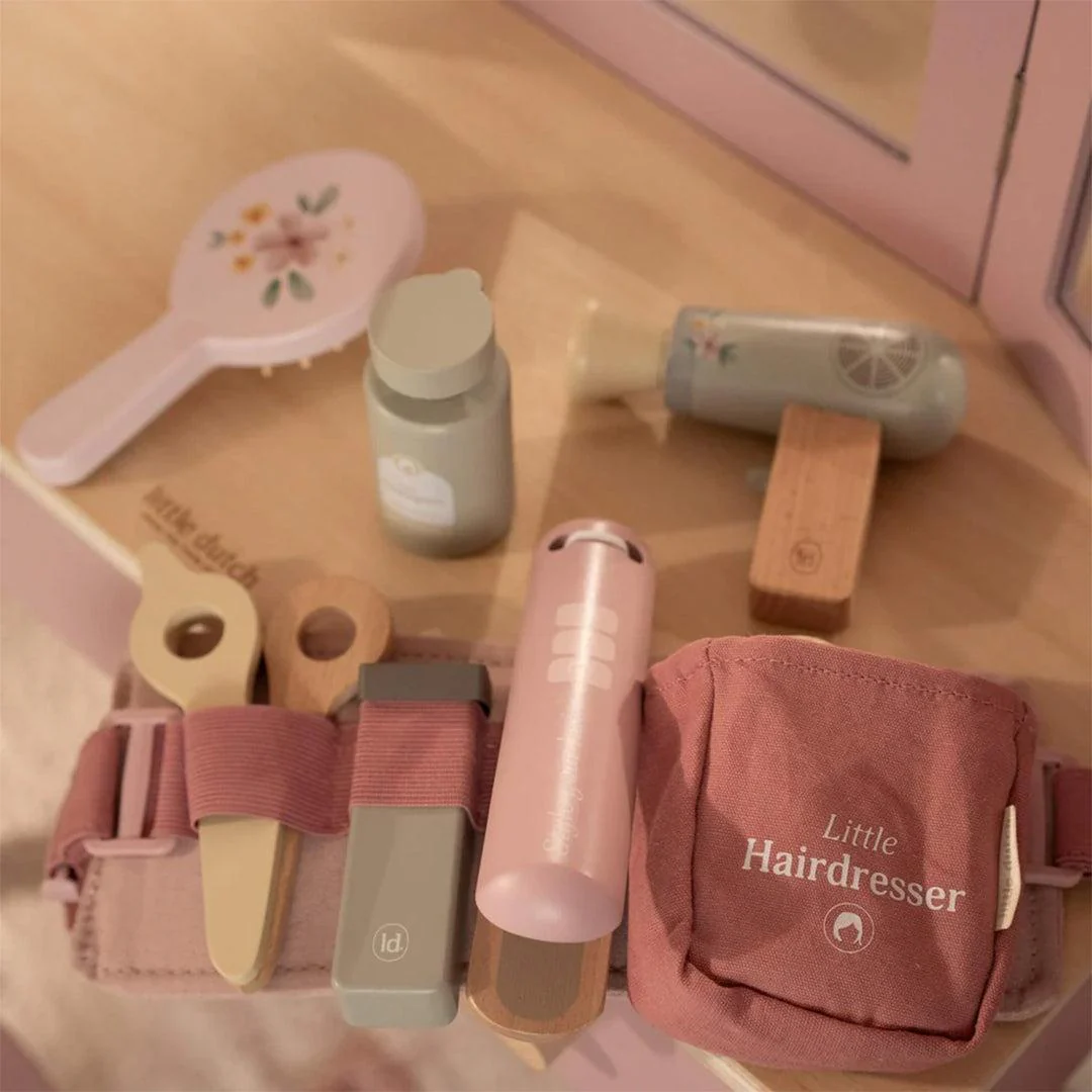 Little Dutch Hairdresser Set - Pink - Image 7