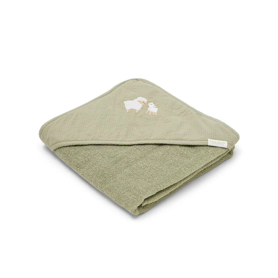 Little Dutch Hooded Towel - Little Farm