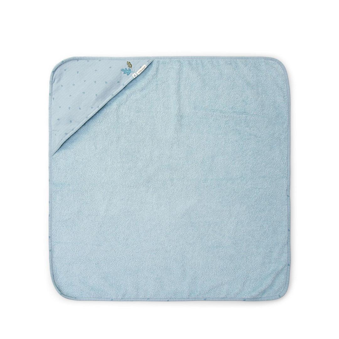 Little Dutch Hooded Towel - Pure Denim Blue - Image 9