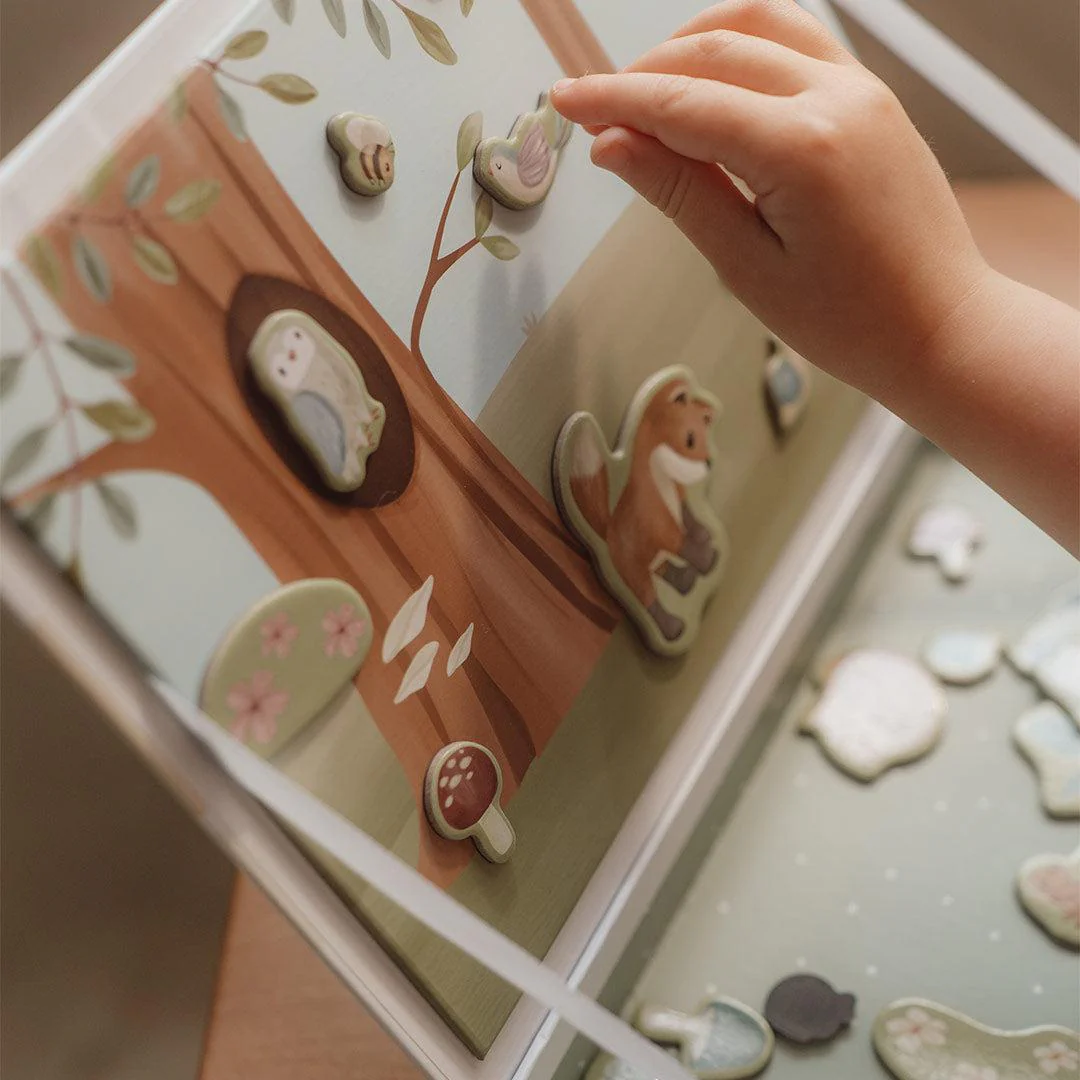 Little Dutch Magnetic Playboard - Forest Friends - Image 3