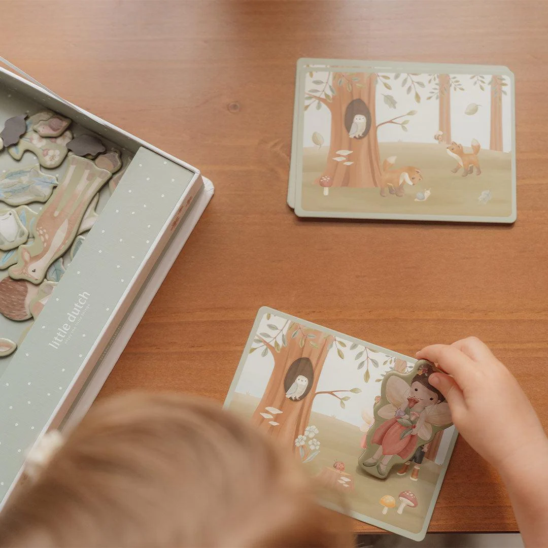 Little Dutch Magnetic Playboard - Forest Friends - Image 4