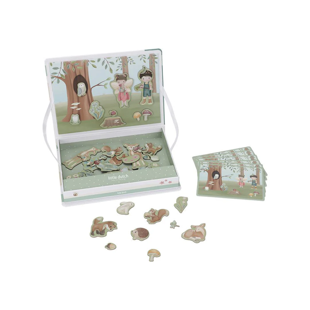 Little Dutch Magnetic Playboard - Forest Friends - Image 5