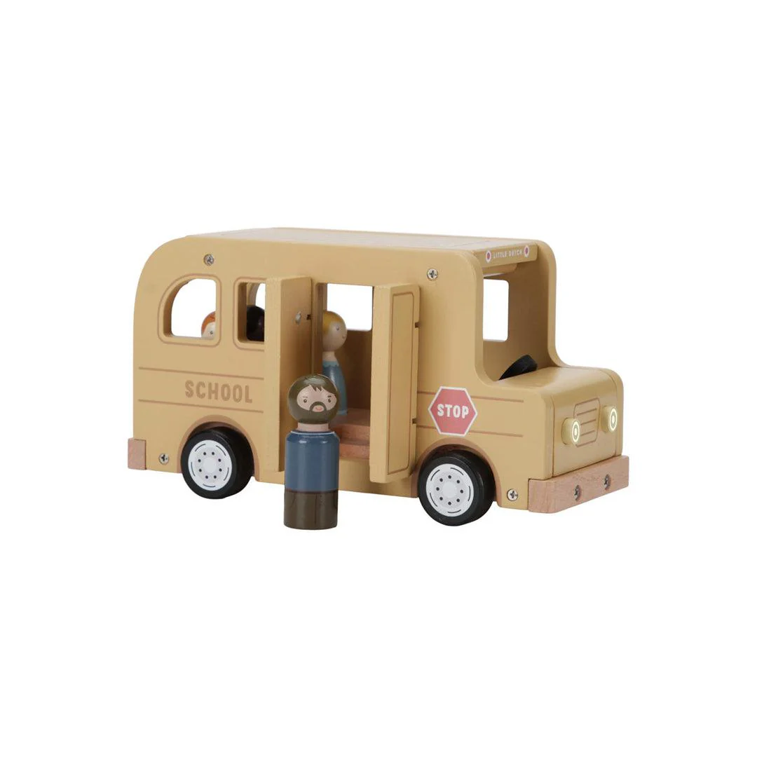 Little Dutch School Bus With Figures - Image 11